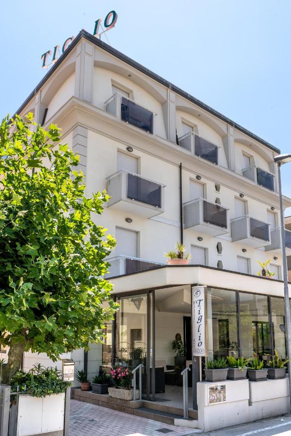 Hotel Tiglio Rimini Eksteriør bilde